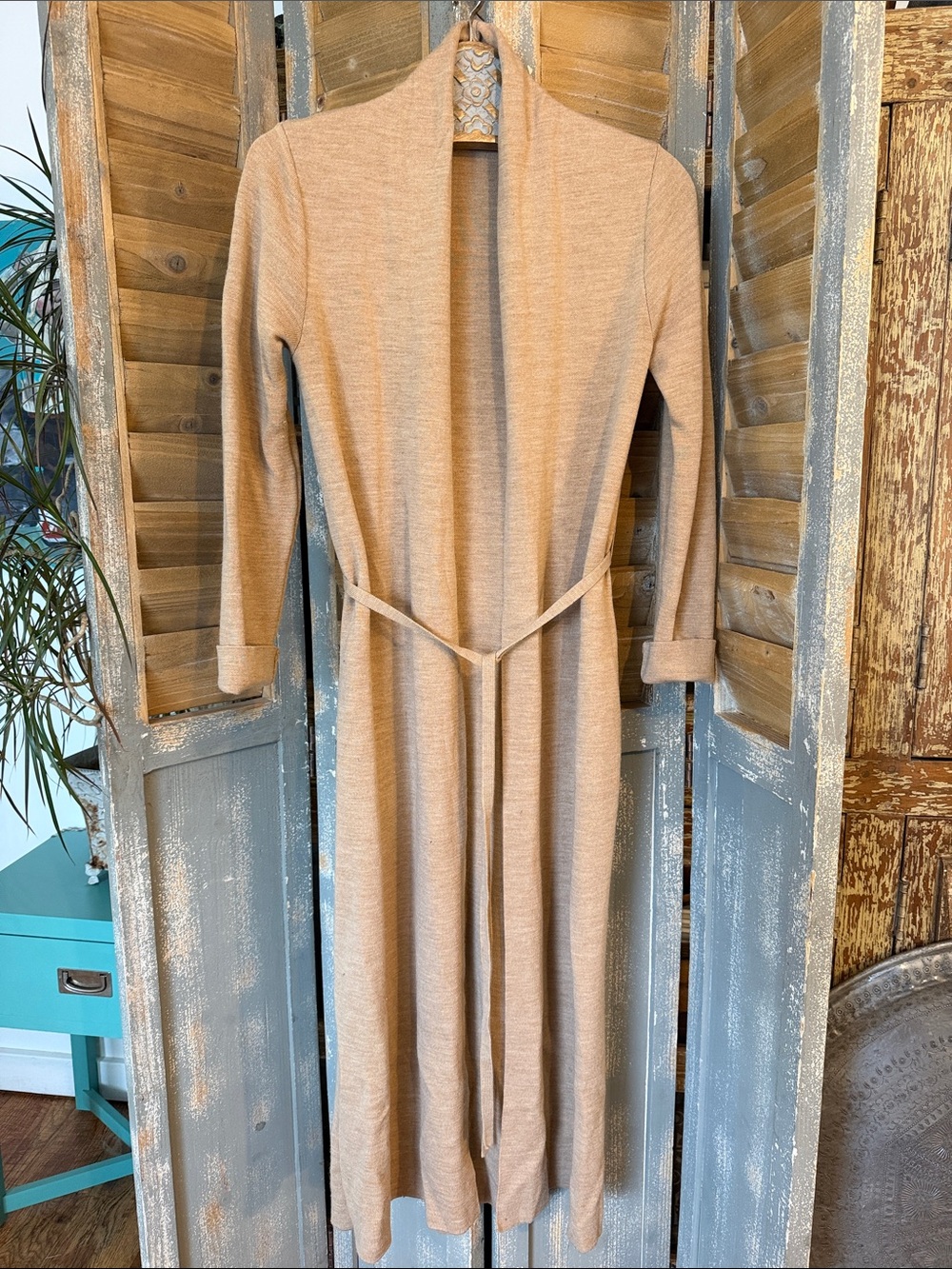 BABATON KIRBY Sweater long Cardigan Lightweight Knit with Merino Wool